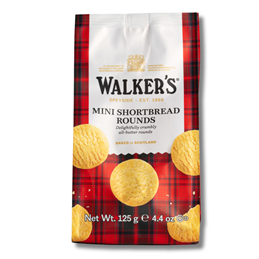 Walker's Mini Shortbread Rounds 125g