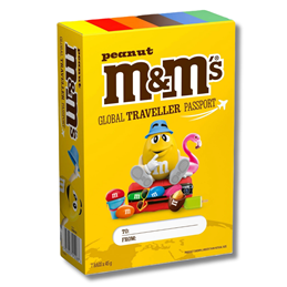 M&M's Peanut Passport 7 x 45g