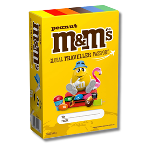 M&M's Peanut Passport 7 x 45g M&M's Peanut Passport 7 x 45g