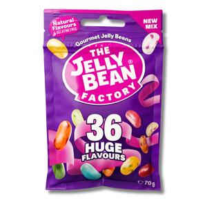 The Jelly Bean Factory 36 Huge Flavours 70g