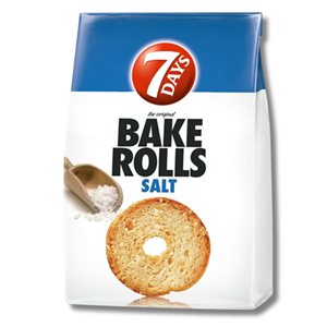 7 Days Bake Rolls Salt 80g