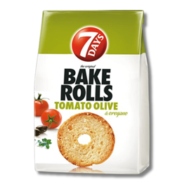 7 Days Bake Rolls Tomato Olive 80g