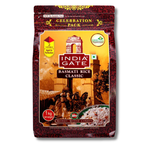 India Gate Basmati Rice 1kg