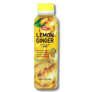 OKF Aloe Vera Lemon and Ginger Drink 500ml OKF Aloe Vera Lemon and Ginger Drink 500ml