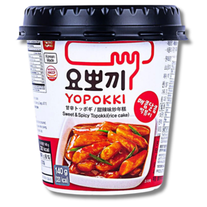 Young Poong Topokki Yopokki Korean Rice Sticks Sweet & Spicy 140g
