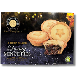 Huntley & Palmer Deep Filled Luxury Mince Pies 6 345g