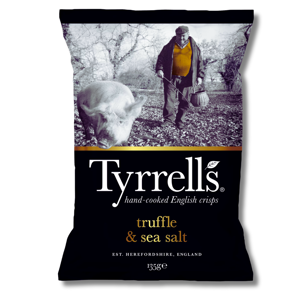 Tyrells Crisps Truffle & Sea Salt 135g