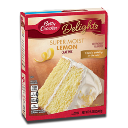 Betty Crocker Super Moist Lemon Cake Mix 375g