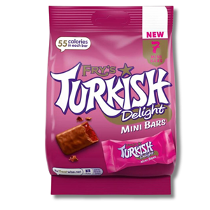 Fry's Turkish Delight Mini Bars 7 Pack 105g