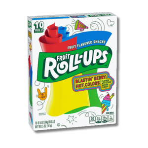 Betty Crocker Fruit Roll-ups Blastin' Berry 10x141g