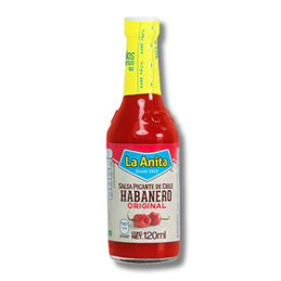 La Anita Habanero Salsa Roja 120ml