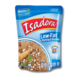 Isadora Refried Beans Low Fat 430g