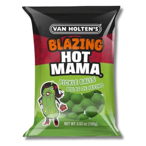 Van Holten's Blazing Hot Mama Pickle Balls 104g