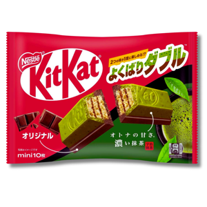 Néstle Kit Kat Mini Double Matcha and Chocolate 10's 116g