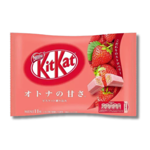 Néstle Kit Kat Mini Strawberry 11's 124.3g 