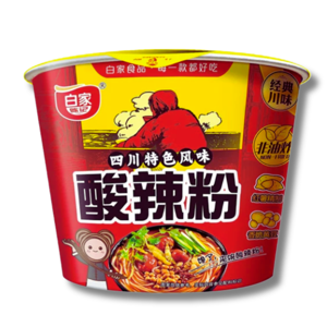 Baijia A-Kuan Bowl Sweet Potato Vermicelli Hot and Sour 105g Baijia A-Kuan Bowl Sweet Potato Vermicelli Hot and Sour 105g