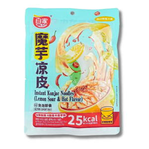 Baijia A-Kuan Instant Konjac Noodles Lemon Sour & Hot 265g Baijia A-Kuan Instant Konjac Noodles Lemon Sour & Hot 265g