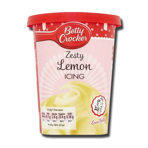 Betty Crocker Zesty Lemon Icing 400g Betty Crocker Zesty Lemon Icing 400g