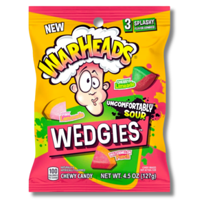 Warheads Wedgies Watermelon Punch Bag 127g