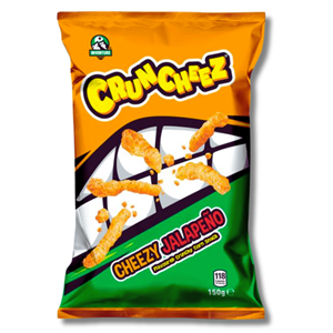 Inventure Cruncheez Cheezy Jalapeño Crunchy Corn Snack 150g