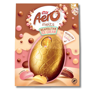 Nestlé Aero Neapolitan Giant Egg 236g