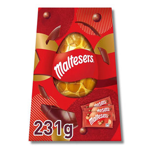 Maltesers Milk Chocolate Extra Large Egg 3 Bags 231g