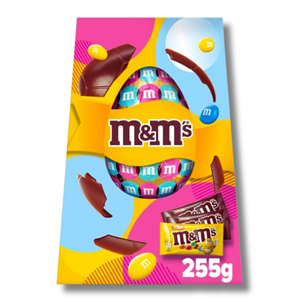 M&Ms Mixed Extra Large Egg 3 Bags 255g