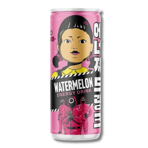 Squid Game Watermelon Energy Drink 250ml Squid Game Watermelon Energy Drink 250ml