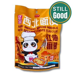 Bashu Family Instant Noodles Hot And Sesame Paste Flavour 135g [22/02/2025]
