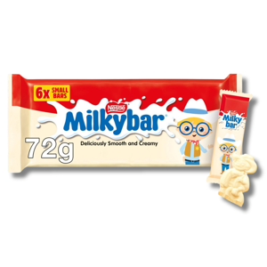 Nestlé Milkybar White Chocolate Kid Bar Multipack 6 x 12g 72g