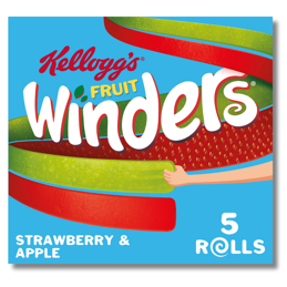 Kellogg's Fruit Winders Strawberry & Apple 5 x 17g 85g