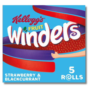 Kellogg's Fruit Winders Blackcurrant and Strawberry 5 x 17g 85g