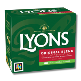 Lyons Original Blend Tea 80's 232g