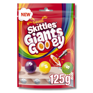 Skittles Giants Gooey Fruits 125g
