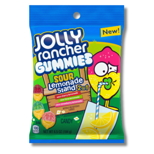 Jolly Rancher Gummies Sour Lemonade Stand 184g Jolly Rancher Gummies Sour Lemonade Stand 184g