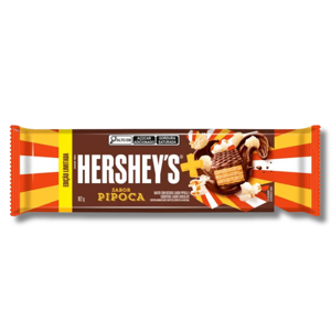 Hershey's Wafer Recheio Sabor Pipoca 102g