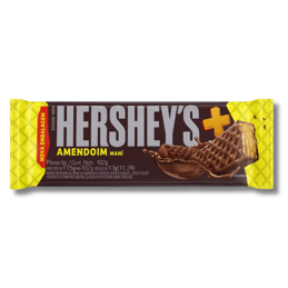 Hershey's Wafer Recheio Sabor Amendoim 102g