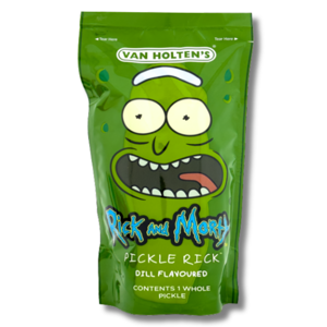 Van Holten's Rick & Morty Pickle Dill Flavour 306g Van Holten's Rick & Morty Pickle Dill Flavour 306g