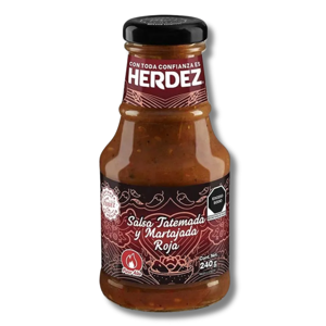 Herdez Salsa Tatemada & Martajada Roja 240g Herdez Salsa Tatemada & Martajada Roja 240g