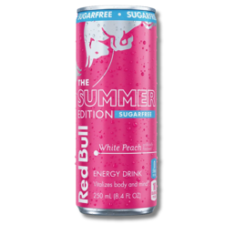 Red Bull Summer Edition White Peach Energy Drink 250ml