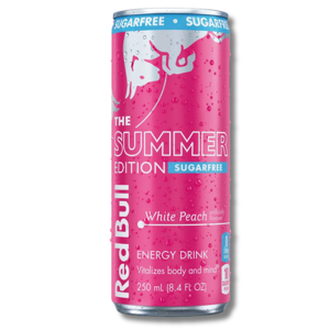 Red Bull Summer Edition White Peach Energy Drink 250ml Red Bull Summer Edition White Peach Energy Drink 250ml