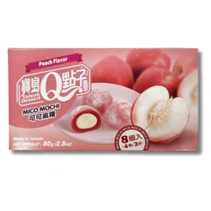 Taiwan Dessert  Mochi Peach Flavour 80g