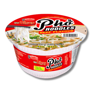 Acecook Oh! Ricey Pho Bowl Noodles Beef Flavour 71g