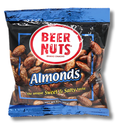 Beer Nuts Almonds Sweet & Salt 42g 