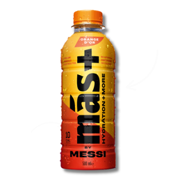 Más+ Hydration Drink By Messi Orange D'or 500ml