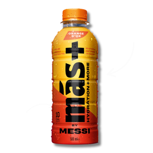 Más+ Hydration Drink By Messi Orange D'or 500ml