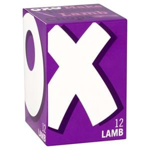 Oxo Cubes Lamb 12s