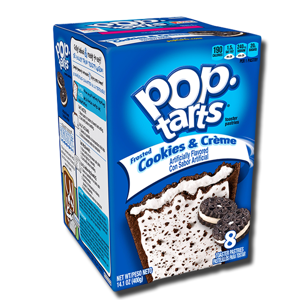 Kellogg's Pop Tarts Cookies & Creme 8's 384g