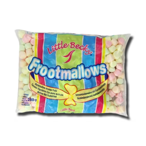 Little Becky Marshmallows Mini Coloured 280g Little Becky Marshmallows Mini Coloured 280g