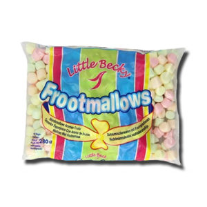 Little Becky Marshmallows Mini Coloured 280g